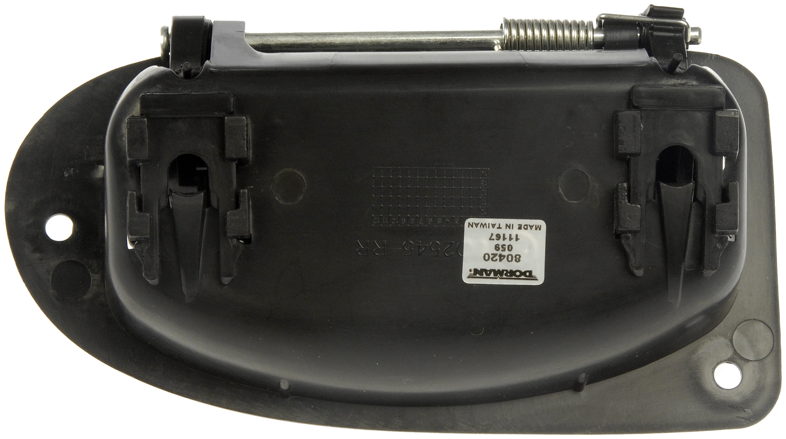Dorman 80420 Rear Passenger Side Exterior Door Handle for Specific Ford Models, Textured Black