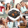 thumbnail image 5 of Wearable Blanket,Halloween Pumpkin Skull Pattern Hooded Wearable Sherpa Blanket for Adults & Teens,Winter Poncho Shawl Wrap Cape Thick Warm,50"x60", 5 of 5