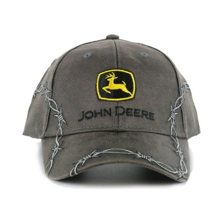 John Deere - John Deere Men's Embroidered Construction Logo Waxed ...
