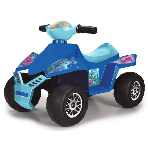 Moto Eléctrica Feber Quad Racy Pistas De Blue