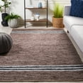 thumbnail image 2 of SAFAVIEH Vintage Leather Grace Striped Area Rug, Grey/Ivory, 8' x 10', 2 of 8