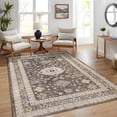 thumbnail image 2 of Hasoo Large Carpet Washable Oriental Non Slip Rug for Living Room Dining Room, 10' x 13' Taupe, 2 of 7