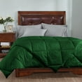 thumbnail image 3 of 5 Piece Striped Diamond Pattern Comforter Set Super Soft 800 Thread Counts, All Season, 100% Egyptian Cotton, Super King Size Green Color, 3 of 7