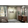 thumbnail image 2 of DreamLine Unidoor-X 53 1/2-54 in. W x 72 in. H Frameless Hinged Shower Door in Chrome, 2 of 10
