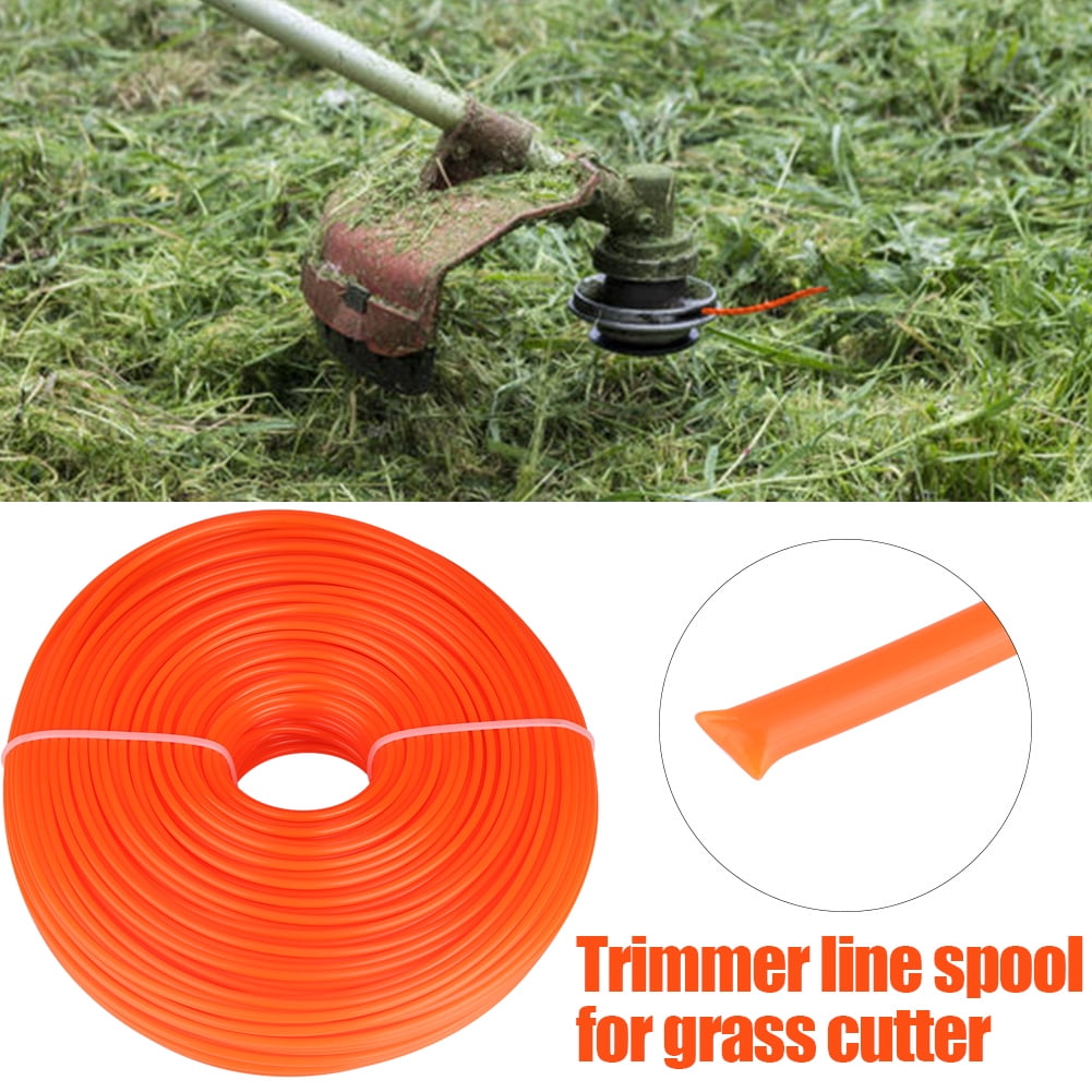 LYUMO Nylon Cord,3mm Trimmer Line Nylon Cord Wire Round String Petrol Grass Trimmer, Nylon Cord