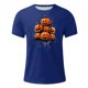 thumbnail image 4 of Blusas y camisas de manga corta y cuello redondo para hombre. Blusas/camisetas de manga corta con cuello redondo y estampado de Halloween para hombre. Blusa para hombre., 4 of 4