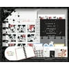 The Happy Planner, Disney, Bright Mickey Mini Dated 12 Month Planner Box Kit, 2022, 10" x 1.25" x 8"
