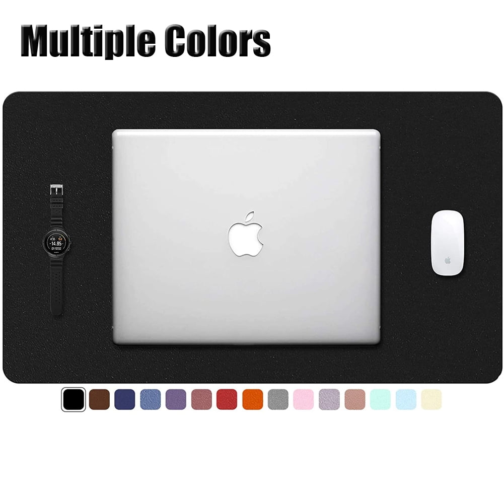 Windfall Leather Desk Pad, Waterproof Office Desk Mat, PU Mouse Pad