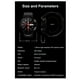 thumbnail image 5 of Monitor de frecuencia cardíaca Smartwatch K22 Sports Bluetooth 5.0 IP67, 5 of 6