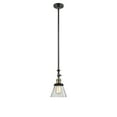 thumbnail image 4 of Innovations Lighting 206 Small Cone Small Cone 6" Wide Adjustable Mini Pendant - Black /, 4 of 7