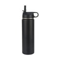 thumbnail image 4 of 32 oz Portable Thermal Water Bottle Stainless Steel Hydroes Thermos Insulated Wide Mouth Flask Tumbler with Straw Lid for Sport (600ml,E), 4 of 7