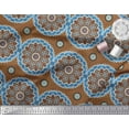 thumbnail image 1 of Soimoi Georgette Viscose Fabric Mandala Ethnic Print Fabric by Yard 42 Inch Wide, 1 of 1