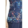 thumbnail image 3 of Infinity Scrubs Top For Women Round Print Neck CK609, 3 of 8