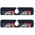 thumbnail image 2 of Coolnut Bass Fishing on Usa Flag 2PCS Faucet Absorbent Mat Kitchen Faucet Sink Splash Guard Microfiber Cloth Faucet Splash Catcher Water Absorbent Mat, Faucet Mat for Kitchen Sink 14x5in, 2 of 7