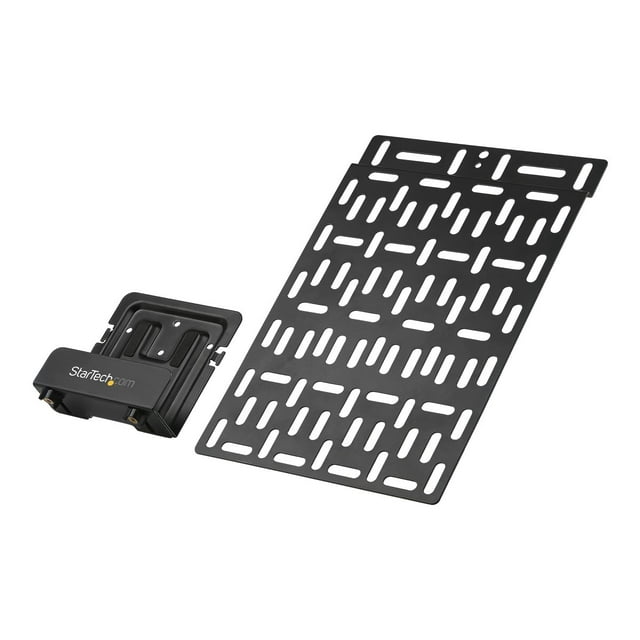 StarTech.com Universal TV Accessory Mount - Adjustable TV & Wall Mount Bracket - Media Players/Router/Modem/AV Switches & Extenders/Apple TV - Hidden Cable Box Mount Behind TV - 11lb (5kg) (MDBOXMNT)