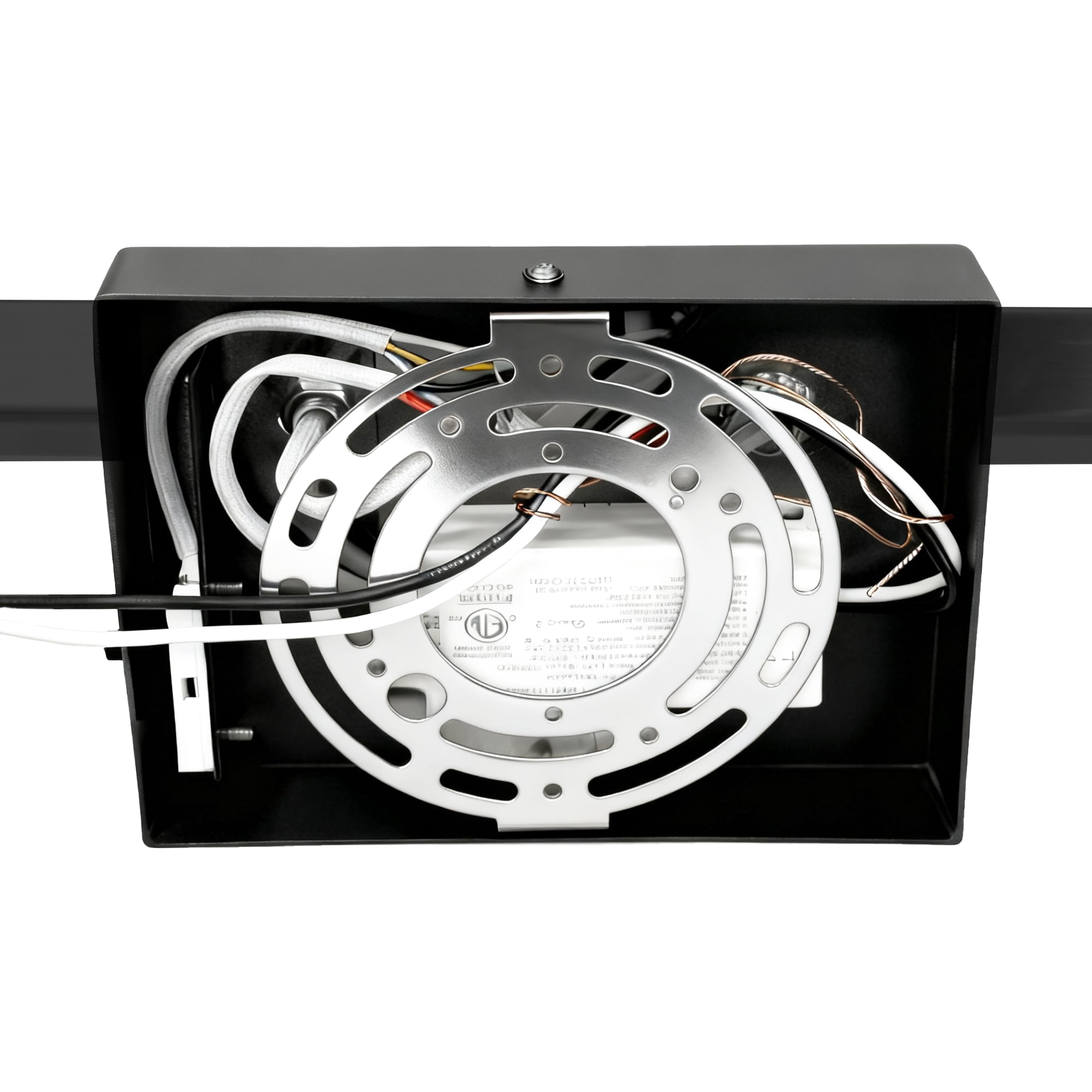YANSUN 24 in Black Ultra-Thin LED Light Bar, 6000K Daylight for Vanity Table, Bathroom