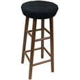 thumbnail image 2 of The Gripper Non-Slip Tufted Round Barstool Cushion for Dining Rooms, Cafes, Bars and Restaurants, 14”, 4 Count (Pack of 1), Midnight, 2 of 5