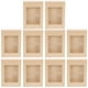 thumbnail image 1 of 10 cajas de regalo Kraft para galletas, pasteles y manualidades con ventana transparente., 1 of 5