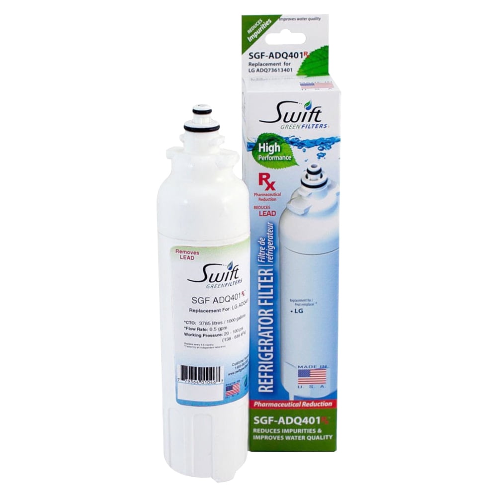 Swift Green Filters SGF-ADQ401 Replacement for LG LT800P Refrigerators Water Filters(Pack of 2)