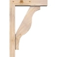 thumbnail image 3 of Ekena Millwork 5 1/2"W x 24"D x 36"H Funston Block Smooth Bracket w/ Offset Brace, Douglas Fir, 3 of 25