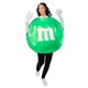 thumbnail image 2 of Túnica de espuma M&M para adulto de Costume Rubies, color verde, talla única, 2 of 7