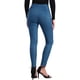 thumbnail image 3 of Pantalones ajustados de ante sintético para mujer FAB CURVES, de cintura alta, elásticos, color azul oscuro, 3 of 6