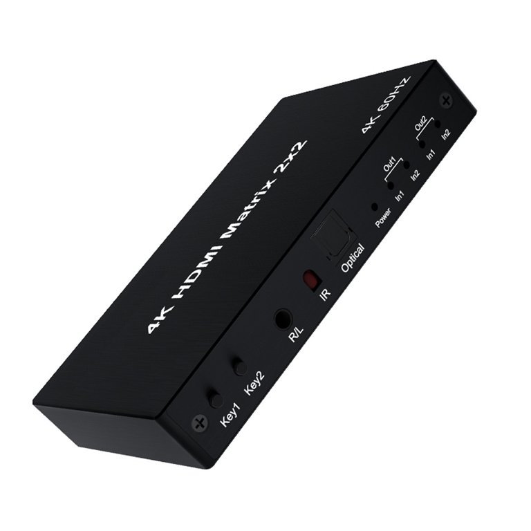 DGODRT Splitter HDMI 4K 30Hz, Sdoppiatore Splitter HDMI 1 in 8 Out