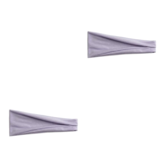 Gomas Elásticas Para El Cabello Soidarity Alta elasticidad Absorción del sudor 10 morado claro 1 2Conjunto