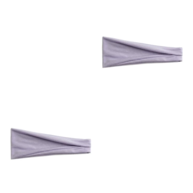 Gomas Elásticas Para El Cabello Soidarity Alta elasticidad Absorción del sudor 10 morado claro 1 2Conjunto