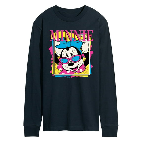 Disney - Minnie Retro - Men's Long Sleeve Graphic T-Shirt