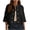 Black, variant on Linen Shirts for Women Summer Casual Double Button Mid Short Half Sleeve Blouse Cotton Beach Loose Cardigan Tops