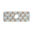 thumbnail image 7 of Yayeee Faucet Mat for Kitchen Sink 14.7" Diatomite Long Splash Guard Pad, Cartoon Floral Dog Pattern, 7 of 7