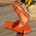 thumbnail image 6 of QQAMB Women Slipper Flip Flops with Thick Sole and Adjustable Strap for Outdoor Casual Wear, 6 of 8