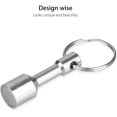 thumbnail image 3 of 6 Pack Metal Magnet Keychain, Magnetic Key Chains Holder with Split Ring Jewelry Test Magnet, Strong Pocket Keyrings Hook for Women Men Metal Recyclers Hobbyists Collectors, 3 of 5