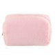 thumbnail image 1 of Bolsa de maquillaje, bolsa de cosméticos de felpa, linda bolsa de almacenamiento suave con cremallera para artículos de tocador de viaje para suministros de oficina, cosméticos, maquillaje,, 1 of 5