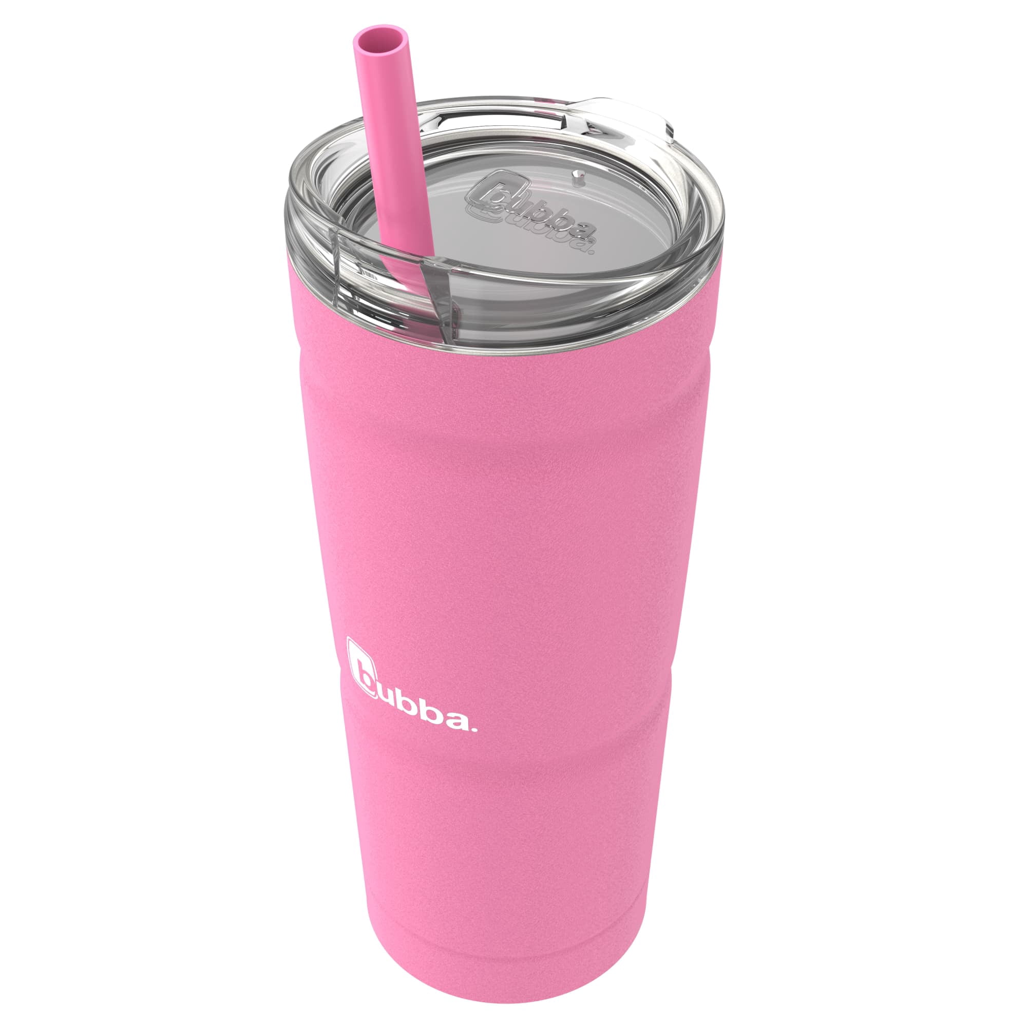 (2 pack) Bubba Envy S Stainless Steel Tumbler with Straw, Pink, 24 fl oz.