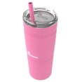 thumbnail image 3 of Bubba Envy S Stainless Steel Tumbler with Straw, Pink, 24 fl oz., 3 of 5