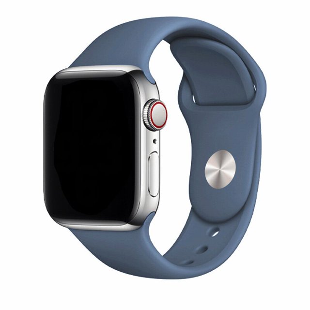 Correa de silicona para Apple Watch Band 44mm 40mm 45mm 41mm 49mm 42mm 38mm 44 45 mm pulsera iwatch series 7 se 3 4 5 6 8 Ultra band Dengxun unisex