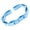Light Blue, variant on Fitness Resistance Band, Number Resistance Band with 8 Loop for Body Stretching