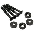 thumbnail image 2 of Graflsoa 4-Piece Gold Electric Guitar Bass Neck Ferrule Bushings with Screws for Secure Body-Neck Connection, 2 of 6