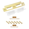 thumbnail image 3 of Uxcell 2 Sets 35mm x 155mm Stainless Steel Deadbolt Strike Plate, Gold, 3 of 7