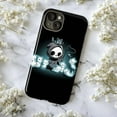 thumbnail image 6 of Cute Grim Reaper Cat Phone Case, Spooky Ghost Kitten Design, Halloween Aesthetic Protective Phone Cover for iPhone 16 15 14 13 12 11 Pro Max Mini Plus, 6 of 6