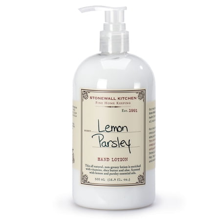 Stonewall Kitchen Lemon Parsley Hand Lotion  16.9 Oz