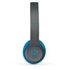 Refurbished Beats by Dr. Dre Solo2 Blue Active Collection Wired On Ear Headphones MKQ32AM/A