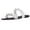 Black, variant on VerPetridure Wedge Sandals for Women Women's Sandals Flip Flops Beach Slippers Summer Pearl Flat Shoes