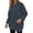 Black, variant on Womens Denim Hoodie Long Sleeve Pullover Sweatshirts Jean Jacket with Pockets