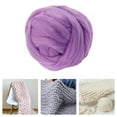 thumbnail image 6 of Thick Chunky Yarn Chunky Roving Yarn Filling, Soft Arm Knitting Yarn, Jumbo Tubular Yarn Weight Yarn for Throw Macrame Pet Bed Sweater Cushion, 6 of 7