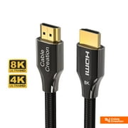 CableCreation 8K 60Hz HDMI Cable 3.3 ft, Braided eARC HDMI Cable 4K 120Hz for MacBook, PS5, Xbox , Roku