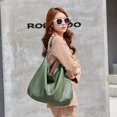 thumbnail image 2 of Women PU Leather Handbag Shoulder Bags Work Tote Bag Top Handle Bag Ladies Designer Purses Satchel, 2 of 6