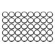 thumbnail image 1 of 40 Uds. Adaptador de ajuste de anillo de decoración de control de bobinado de silicona para piezas de construcción de caña de pescar, 1 of 8